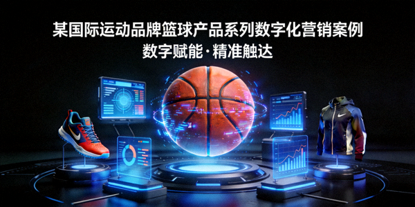 某国际运动品牌篮球产品系列数字化营销案例封面
